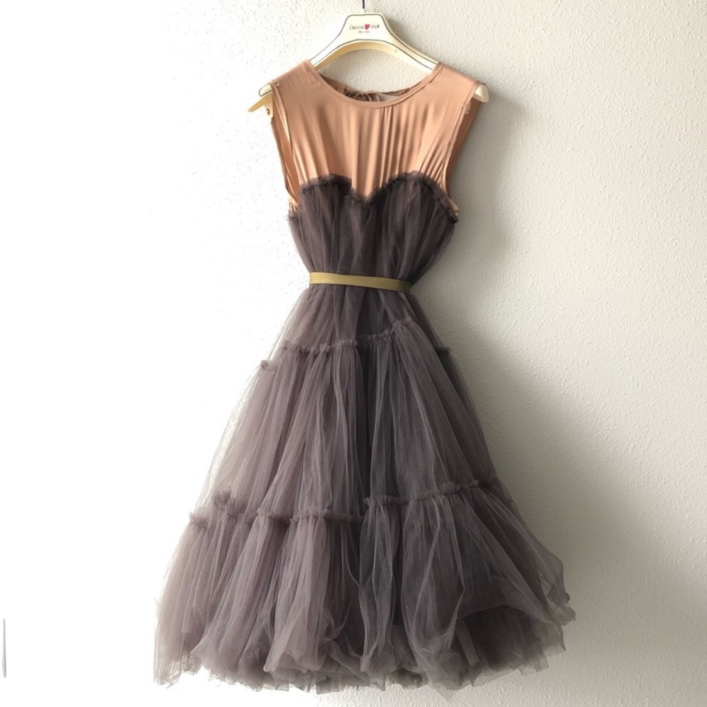 Designer Runway Lanvin for H&M Tulle Dress S6